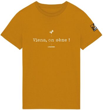 T-shirt Bio militant "Viens, on sème" 3