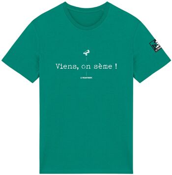 T-shirt Bio militant "Viens, on sème" 4