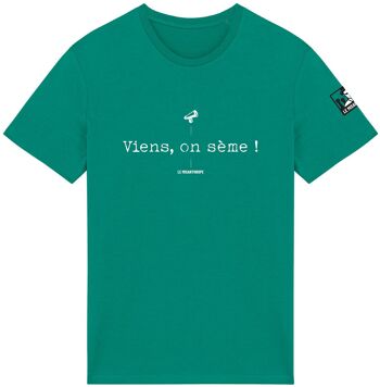 T-shirt Bio militant "Viens, on sème" 7