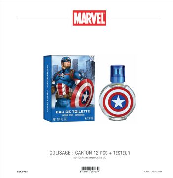 Captain America Parfum Eau de Toilette Licence 30 ml