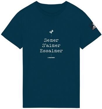 T-shirt Bio militant "Semer, s'aimer, essaimer" 1
