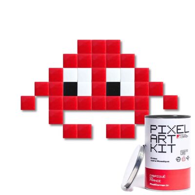 Little Alien(s) Red – Kunstset von Pixel Corner