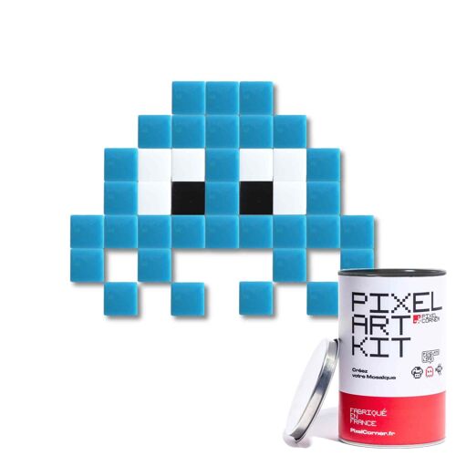 Little Alien(s) Bleu Clair - Art Kit by Pixel Corner