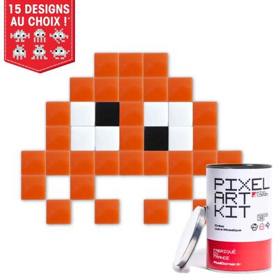 Piccolo alieno(i) arancione - Kit artistico di Pixel Corner