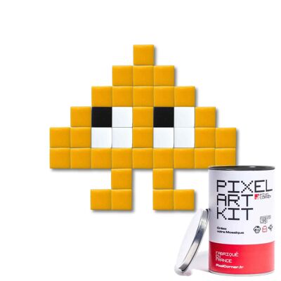 Little Alien(s) Yellow – Kunstset von Pixel Corner