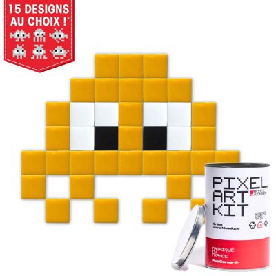 Piccoli alieni gialli - Kit artistico di Pixel Corner