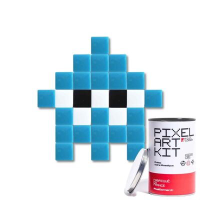 Tiny(s) Hellblau – Kunstset von Pixel Corner