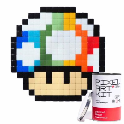 Seta arcoíris - Kit de arte de Pixel Corner