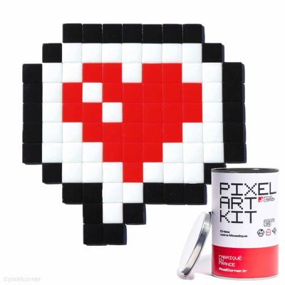 Messaggio d'amore - Kit artistico di Pixel Corner