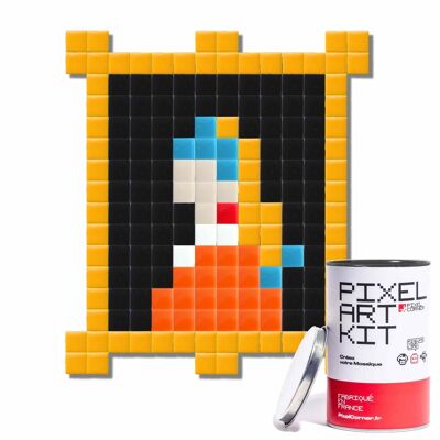 Girl+Pearl – Kunstset von Pixel Corner