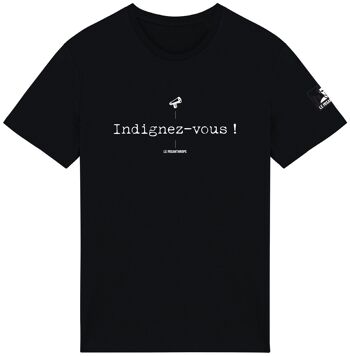 T-shirt Bio militant "Indignez-vous" 3