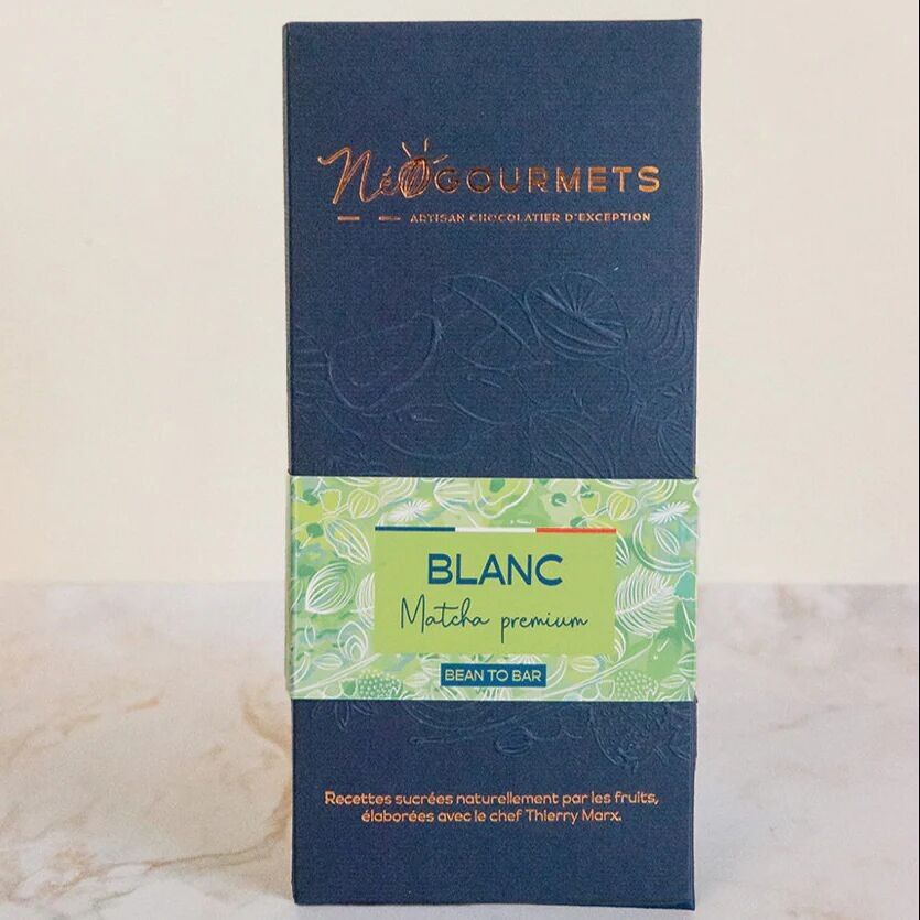 Chocolat Blanc Matcha Premium