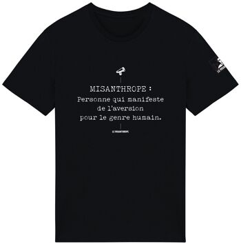 T-shirt BIo militant "Le misanthrope" 1