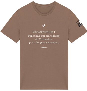 T-shirt BIo militant "Le misanthrope" 2