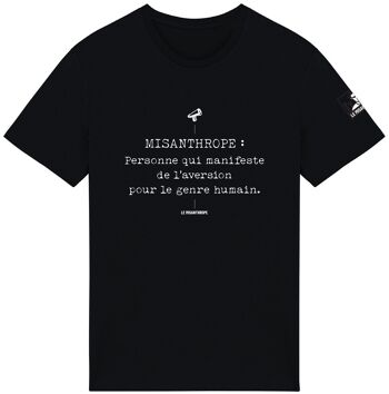 T-shirt BIo militant "Le misanthrope" 4