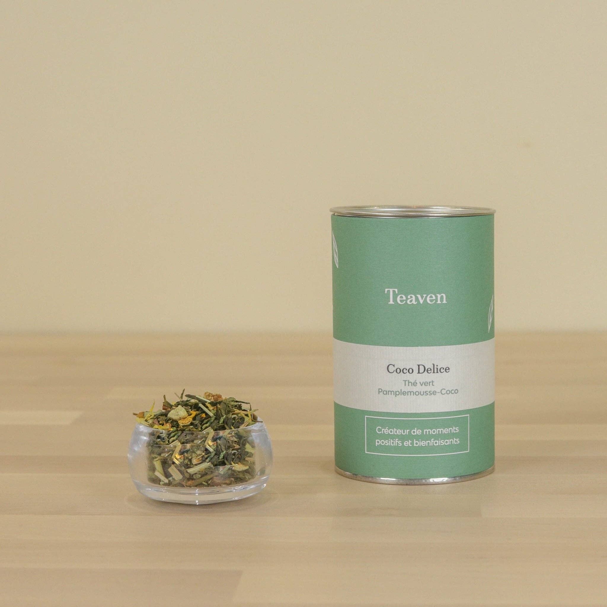Coco Délice – Grapefruit-Kokos-Grüntee