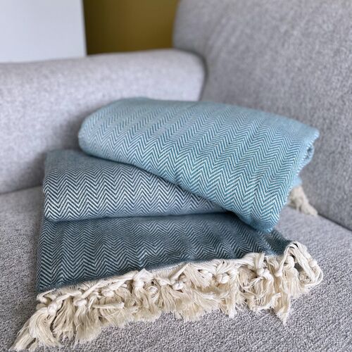 Herringbone Throw Blanket