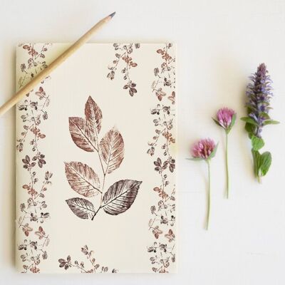 Cuaderno hecho a mano “Haya” • Colección Empreintes • A5