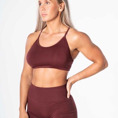 Prime Seamless Top - Burgundy