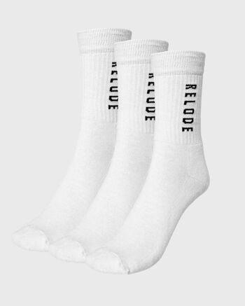 Chaussettes d'entraînement 3-pack - Blanc 1