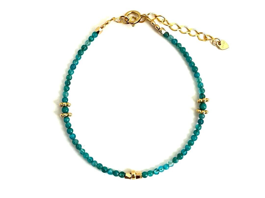 Bracciale in apatite di giglio