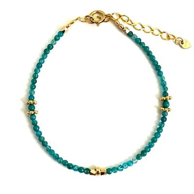 Bracciale in apatite di giglio
