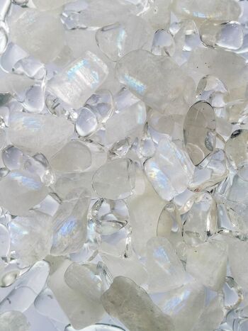 VitaJuwel Grande LUNA | Distributeur d'eau avec pierre de lune et cristal de roche 2