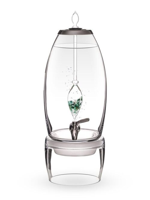 VitaJuwel Grande VITALITY | Water dispenser with emerald & rock crystal
