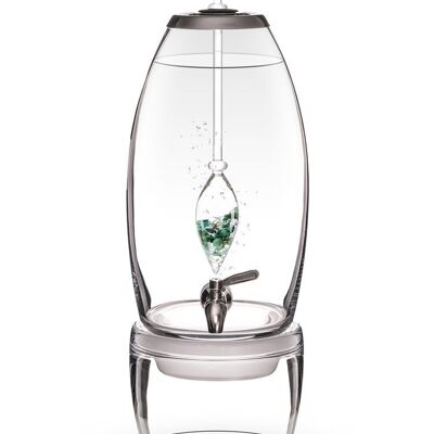 VitaJuwel Grande VITALITY | Water dispenser with emerald & rock crystal