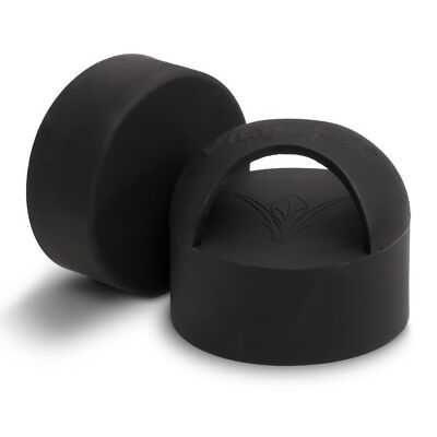 VitaJuwel LOOP | Protective caps for water bottles (black)
