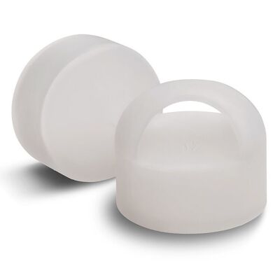 VitaJuwel LOOP | Protective caps for water bottles (white)