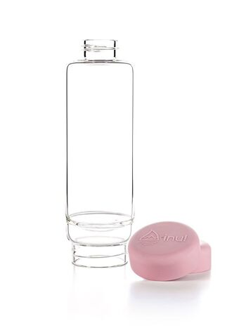 inu! CRISTAL | La gourde au cristal de roche pour les individualistes (fleur de rose) 3