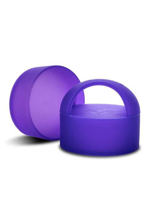 VitaJuwel LOOP | Protective caps for water bottles (violet)