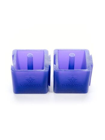 VitaJuwel Crystal Ice Cube Maker - moule à glaçons pour paille de cristal 4