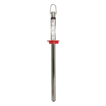 Thermomètre Plongeur à gaine 25 cm - Inox - Vrac | GUILLOUARD