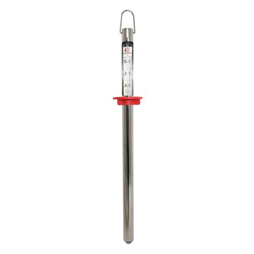 Thermomètre Plongeur à gaine 25 cm - Inox- Sur Carte | GUILLOUARD