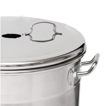 Bouilleur 24 Bocaux / Traiteur 90L - Inox - Avec colonne intérieure et 8 ressorts | GUILLOUARD 2