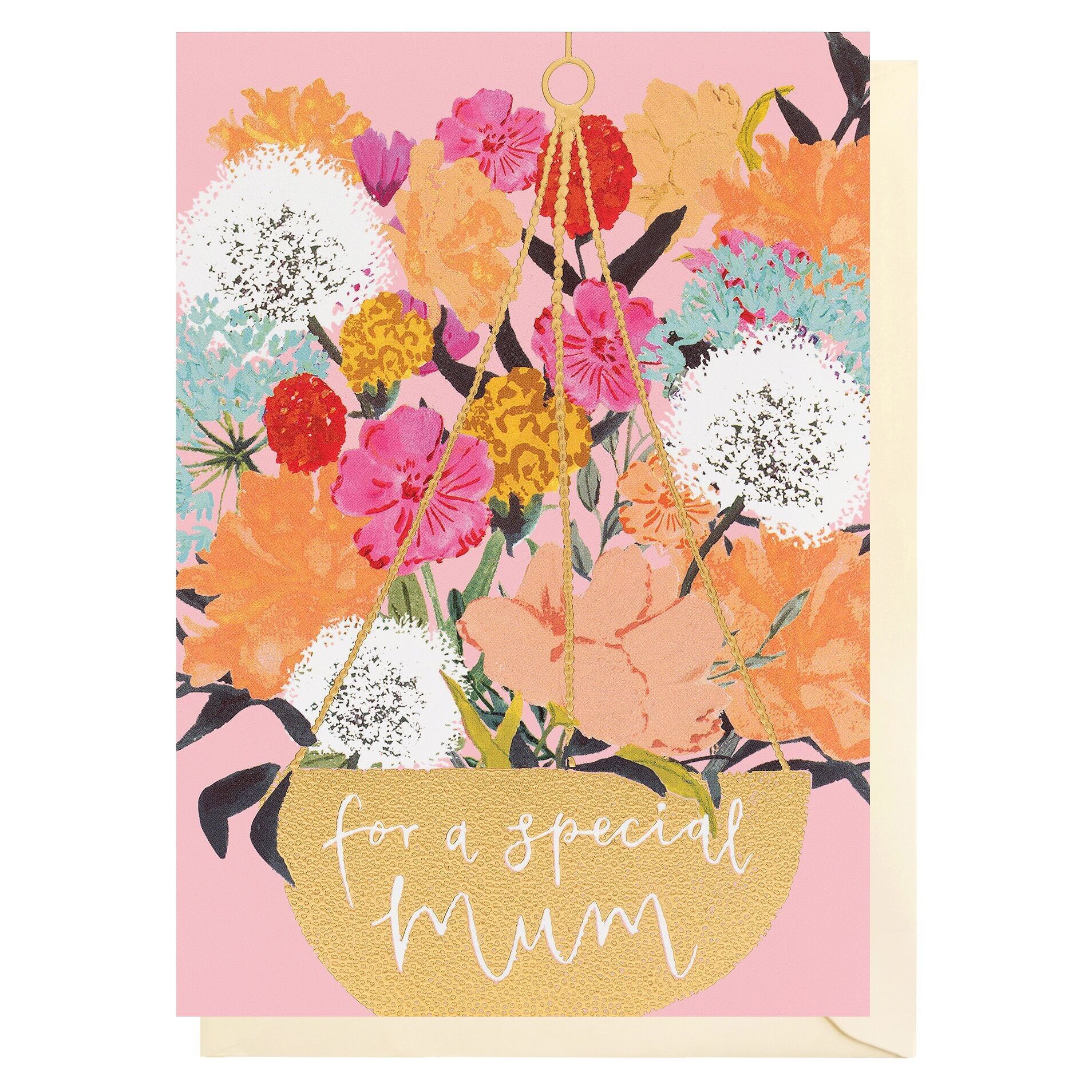 Blumenkorb für Mama