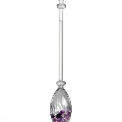 VitaJuwel VINO | Gemstone vial with amethyst and rock crystal
