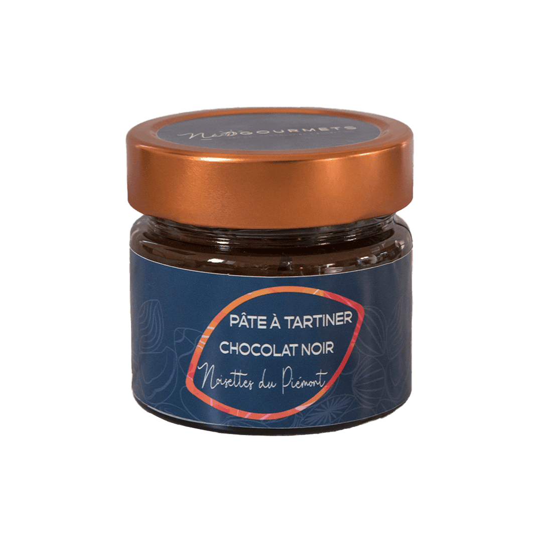 Dark Chocolate and Piedmont Hazelnut Spread - 200g, organic