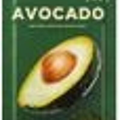 Foglio maschera naturale all'avocado / Mascariilla Aguacate_21ml
