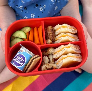 Pick Box Bento - Boîte à lunch en silicone à 4 compartiments 13