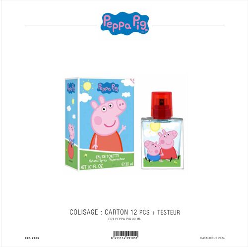 Peppa Pig Parfum Eau de Toilette Licence 30 ml