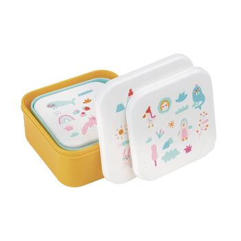 SET DE 3 LUNCH BOX LA BANQUISE 2