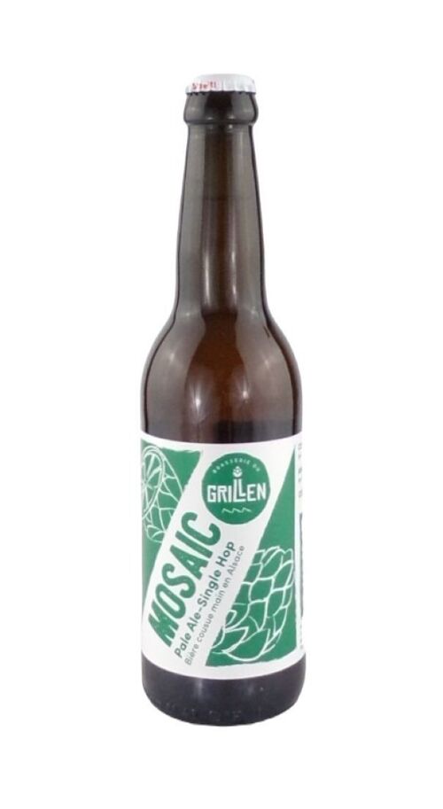 Bière Blonde Bio Mosaïc Pale Ale - Single Hop 33cl