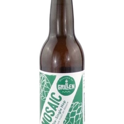 Cerveza Rubia Mosaico Pale Ale Ecológica - Single Hop 33cl