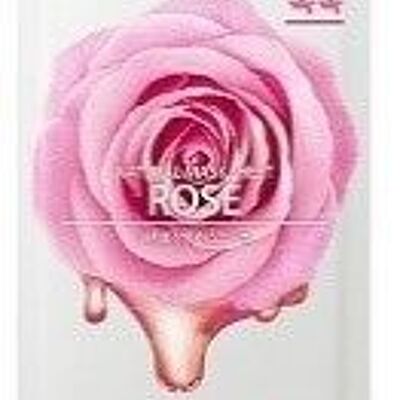 Maschera in tessuto alla rosa naturale/Mascarilla Rosa 21ml