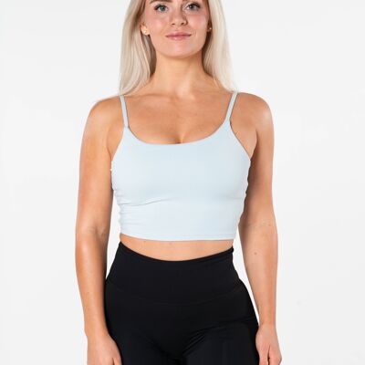 Core Crop Top - Hellblau