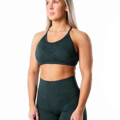 Top mimetico Prime Seamless - Verde acqua