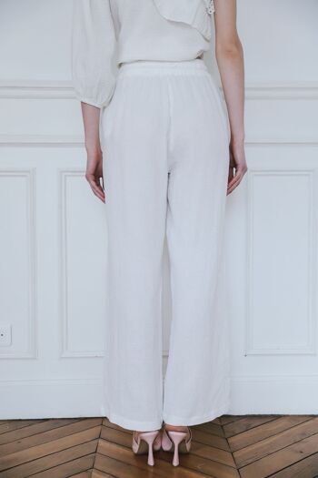 Pantalon en gaze de coton - 1159 2